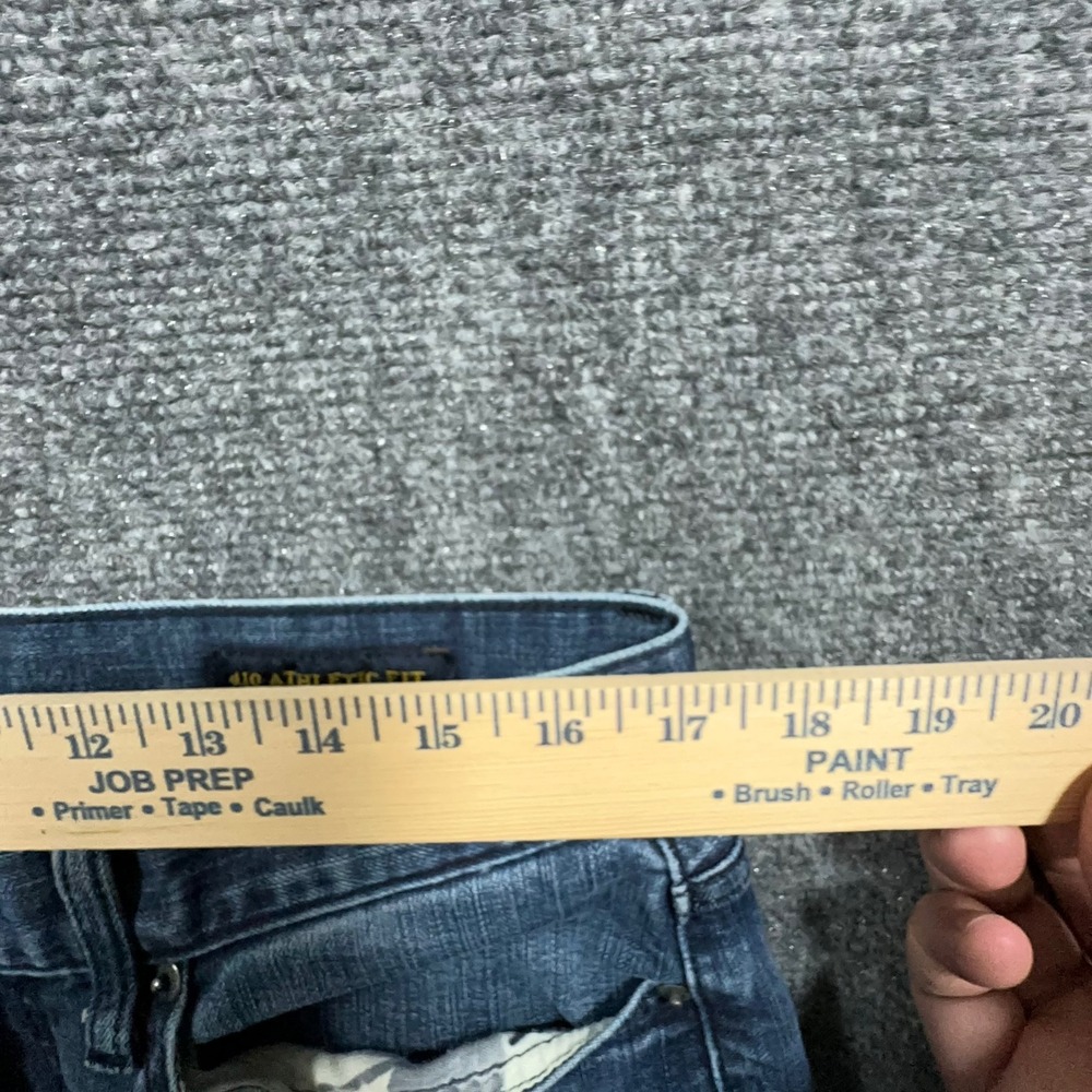 Lucky Brand 410 Athletic Fit Jeans Mens 34x34 Blue Medium Wash Denim 7MD10266 - Picture 6 of 15